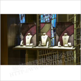 鉑金櫥窗03道具，珠寶道具